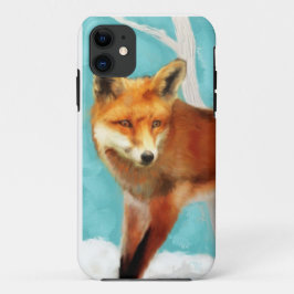 Red Fox iPhone 11 Hoesje