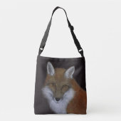Red Fox Clutch Crossbody Tas (Achterkant)
