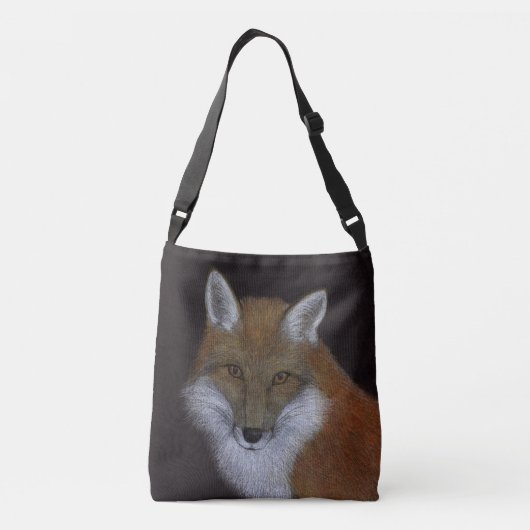 Red Fox Clutch Crossbody Tas (Achterkant)