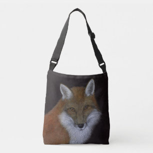 Red Fox Clutch Crossbody Tas