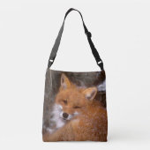 "Red Fox" Cross Body Bag Crossbody Tas (Achterkant)