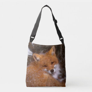 "Red Fox" Cross Body Bag Crossbody Tas
