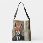 Red Fox Crossbody Tas (Achterkant)