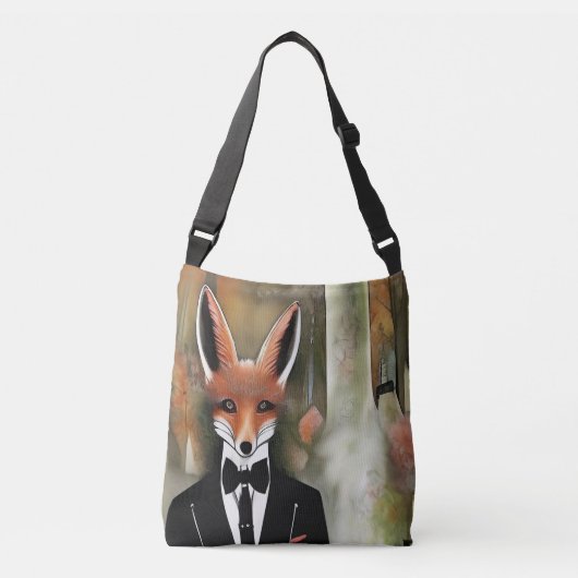 Red Fox Crossbody Tas (Voorkant)