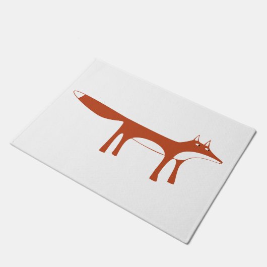 Red Fox Deurmat (Schuin)