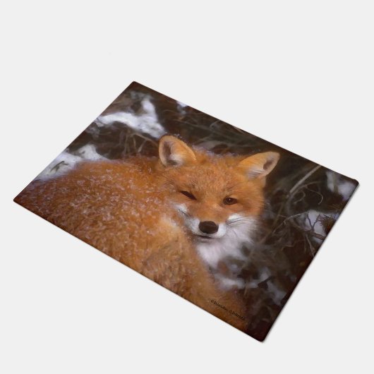 "Red Fox" Doormat Deurmat (Schuin)