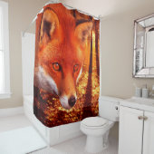 Red Fox Douchegordijn (In situ)