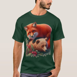 Red Fox en Beer Cub T-shirt