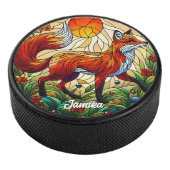 Red Fox en Sun Hockey Puck (3/4)