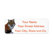 Red Fox Etiket (Voorkant)