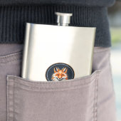 Red Fox Flask Flacon (Voorbeeld)