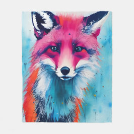 Red Fox Fleece Deken