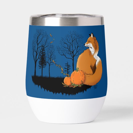 Red Fox Forest pompoenen (Achterkant)