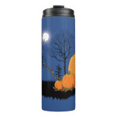 Red Fox Forest pompoenen Thermosbeker (Voorkant)