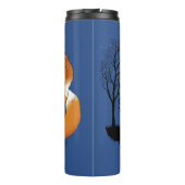 Red Fox Forest pompoenen Thermosbeker (Achterkant)