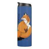 Red Fox Forest pompoenen Thermosbeker (Geroteerd rechts)