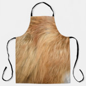 Red Fox Fur Pattern Tegel Schort (Voorkant)