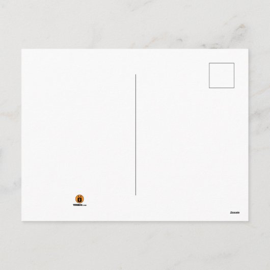 Red Fox Holiday Briefkaart (Achterkant)