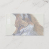 Red Fox (hoofdstudie) Visitekaartje (Achterkant)