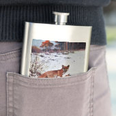 Red Fox Hunting Art Flacon (Voorbeeld)