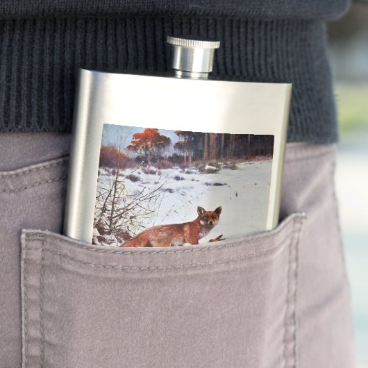 Red Fox Hunting Art Flacon (Voorbeeld)