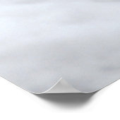 Red Fox in de sneeuw Poster (Hoek)