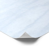 Red Fox in de sneeuw Poster (Hoek)