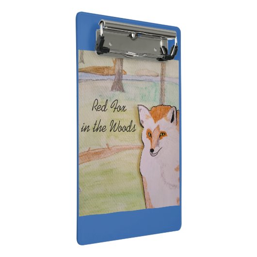 Red Fox in het Bos Mini Klembord (Schuin)