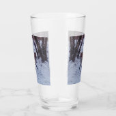 Red Fox in sneeuw Glas (Rechts)