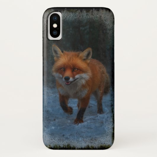 Red Fox in Winter Case-Mate iPhone Case (Achterkant)
