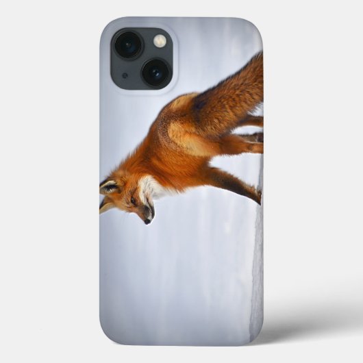Red Fox in Winter Snow Case-Mate iPhone Case (Achterkant)