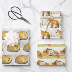 Red Fox Inpakpapier Vel