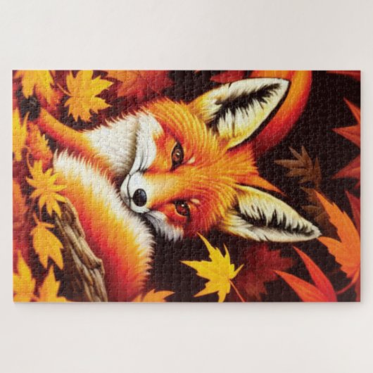 Red Fox Jigzaag Puzzle Legpuzzel (Horizontaal)
