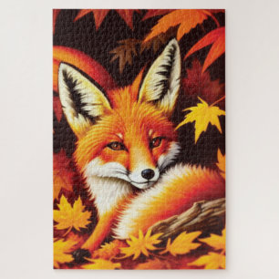 Red Fox Jigzaag Puzzle Legpuzzel
