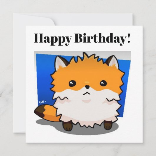 Red Fox Kaart (Voorkant)
