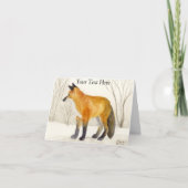 Red Fox Kaart (Voorkant)