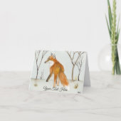 Red Fox Kaart (Voorkant)