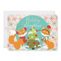 Red Fox Kerstfeestdag