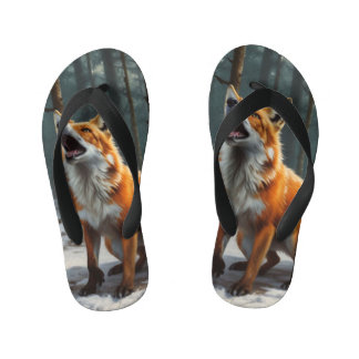 Red Fox Kinder Teenslippers