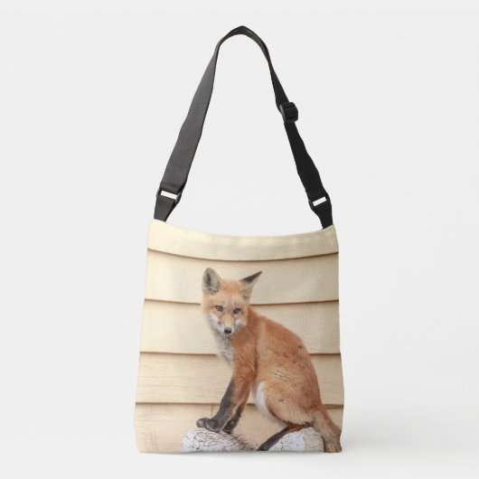 Red Fox Kit in de Hudson-vallei Crossbody Tas (Voorkant)