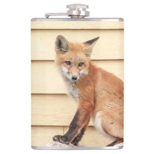 Red Fox Kit in de Hudson-vallei Heupfles (Voorkant)