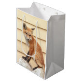 Red Fox Kit in de Hudson-vallei Medium Cadeauzakje (Voorkant Gekanteld)