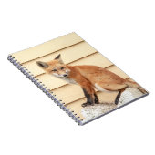 Red Fox Kit in de Hudson-vallei Notitieboek (Rechterzijde)