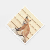 Red Fox Kit in de Hudson-vallei Servet (Hoek)