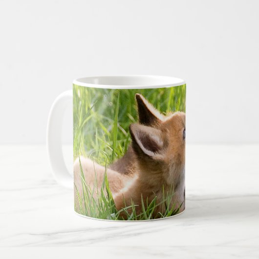 Red Fox Kit Koffiemok (Voorkant links)