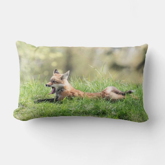 Red Fox Kit Kussen (Voorkant)