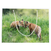 Red Fox Kits Large Cadeautasje (Achterkant)