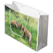 Red Fox Kits Large Cadeautasje (Voorkant Gekanteld)