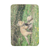 Red Fox Kits Speling Badmat (Voorkant Verticaal)