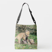 Red Fox Kits Speling Crossbody Tas (Achterkant)
